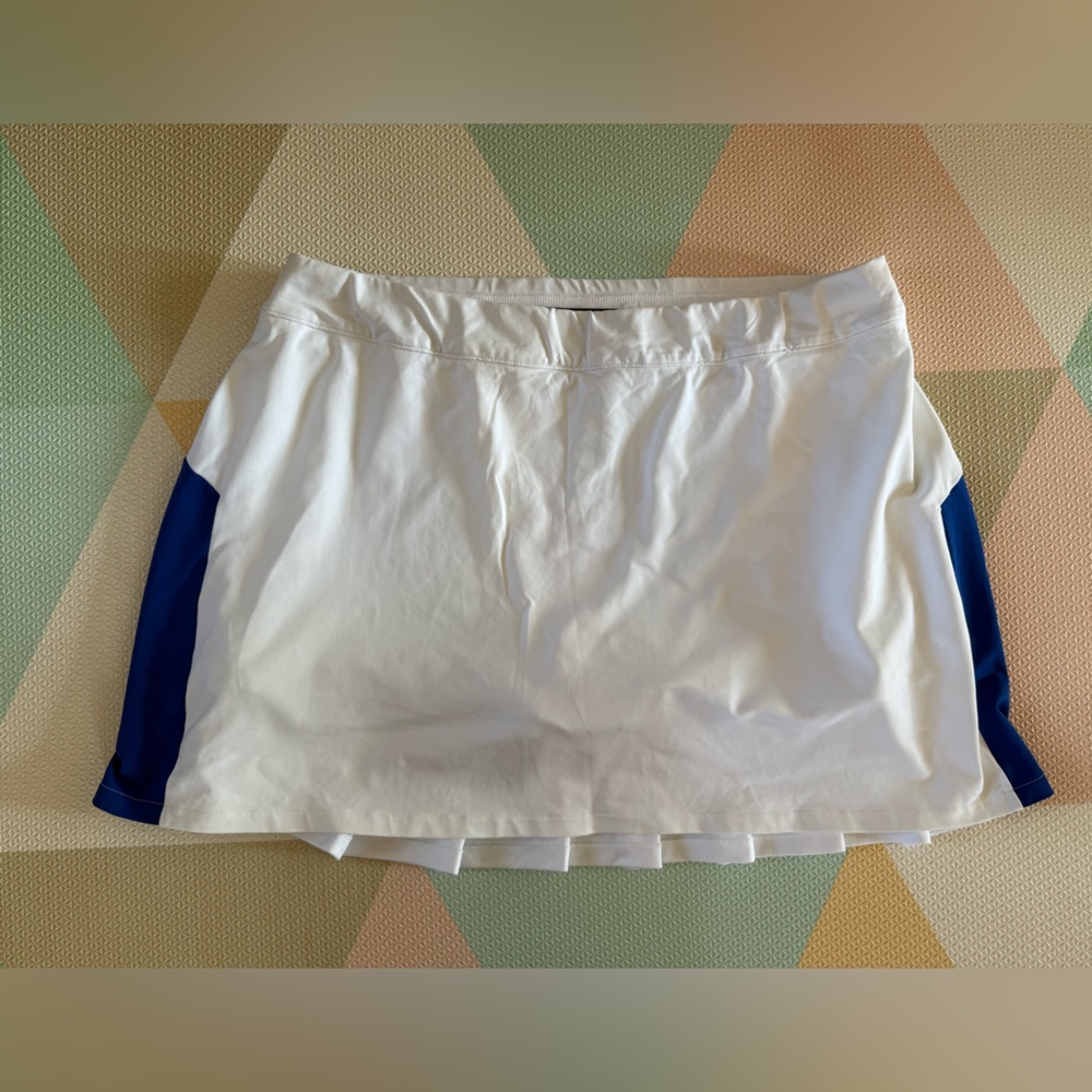 Ralph Lauren Polo Sport White Skort with Navy Highlights